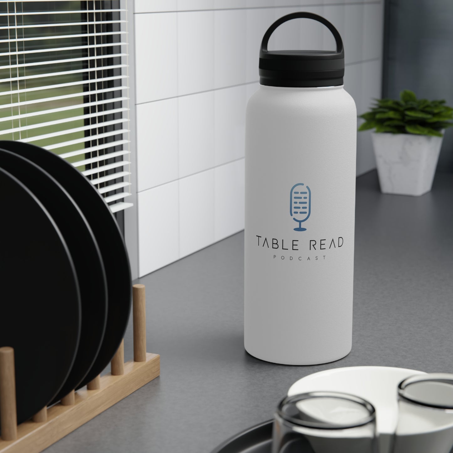 Table Read Podcast Stainless Steel Water Bottle