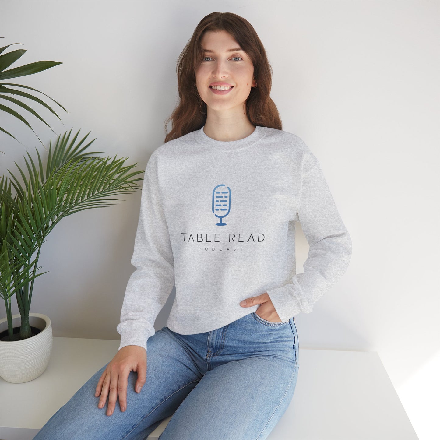 Official Table Read Podcast Unisex Heavy Blend™ Crewneck Sweatshirt